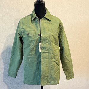 Alpine Design Olive Green Military Jacket